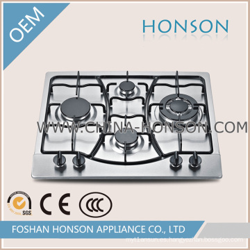 Hornilla de gas de 4 quemadores HS4516